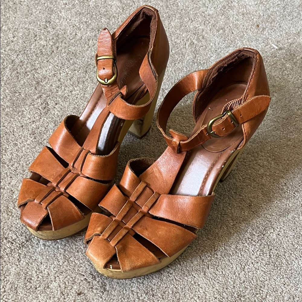 Madewell The Andie Platform Sandals
